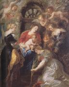 Peter Paul Rubens The Coronation of St Catherine (mk01) oil painting